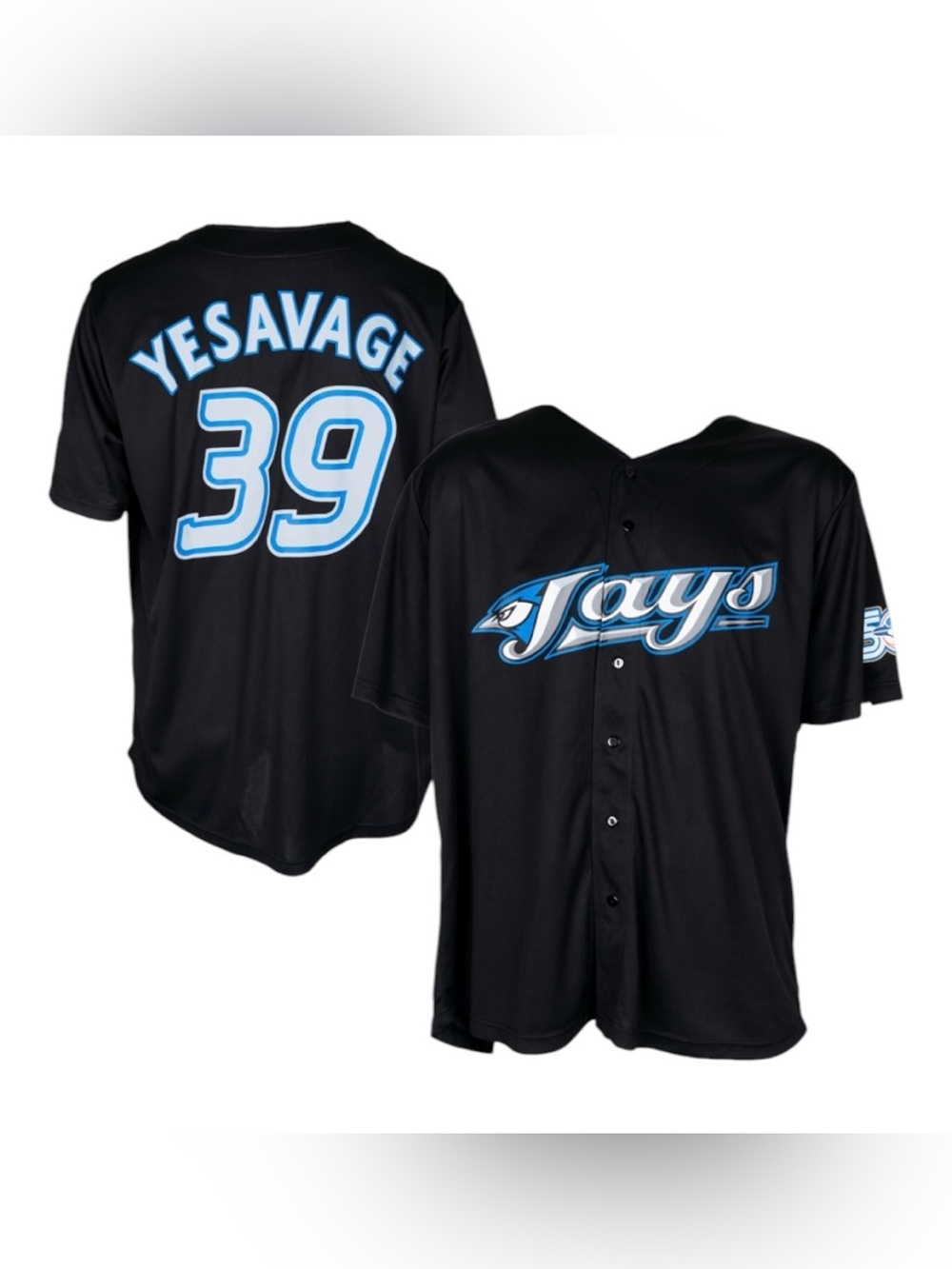 New Men’s XL Trey Yesavage 2026 SGA Toronto Blue Jays Retro Baseball Jersey